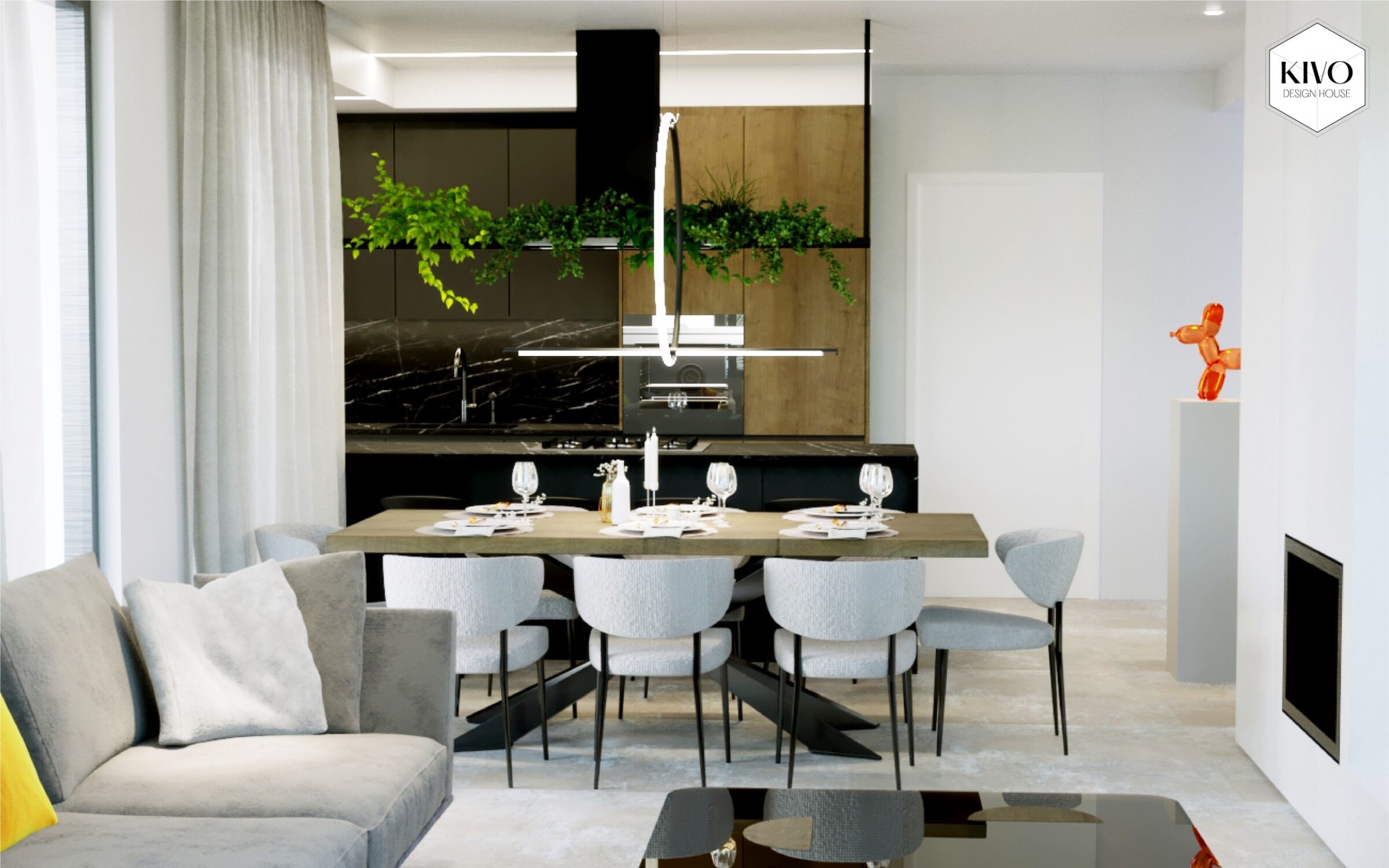 Private Apartment Nicosia, Residential interior design by Kivo Design House (5)