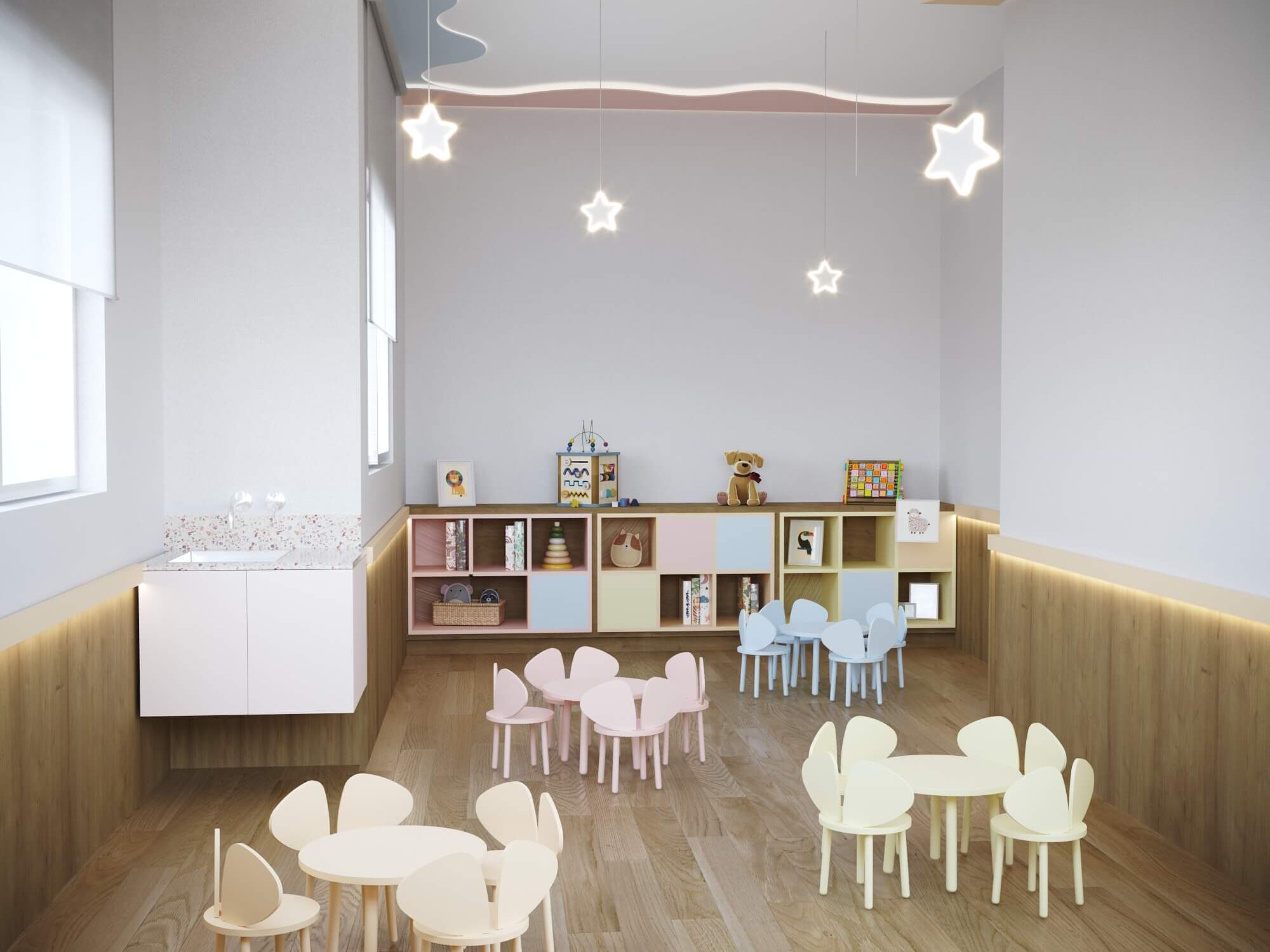 Little Dreamer Nursery School, Educational interior design by Kivo Design House (4)