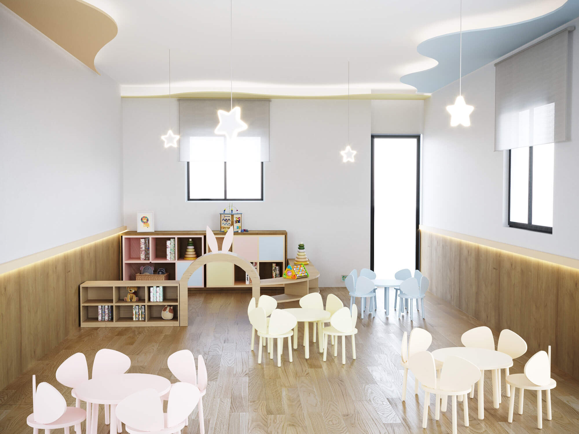 Little Dreamer Nursery School, Educational interior design by Kivo Design House (3)