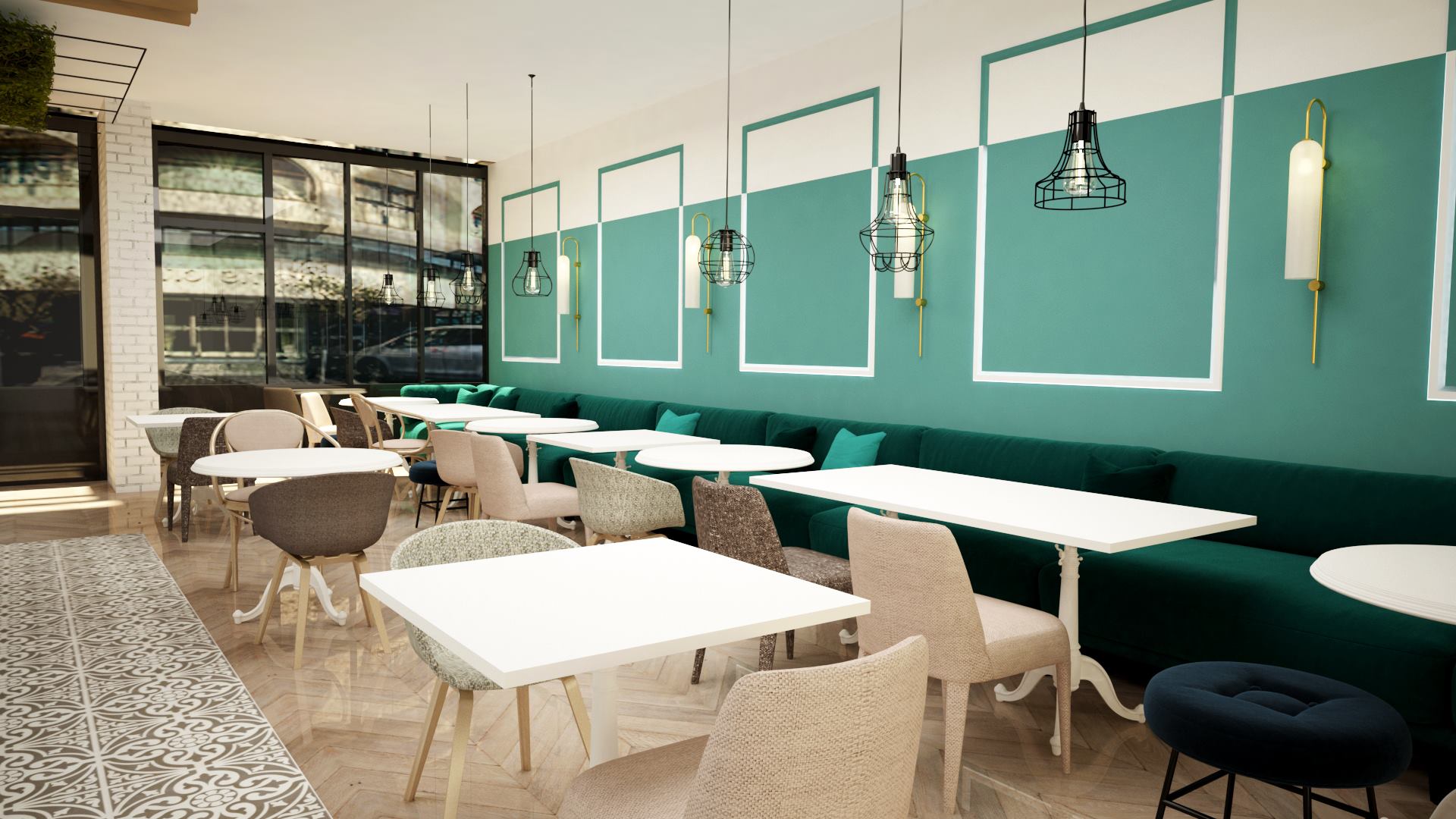 Le Ble Bakery Larnaca, Hospitality interior design by Kivo Design House (4)