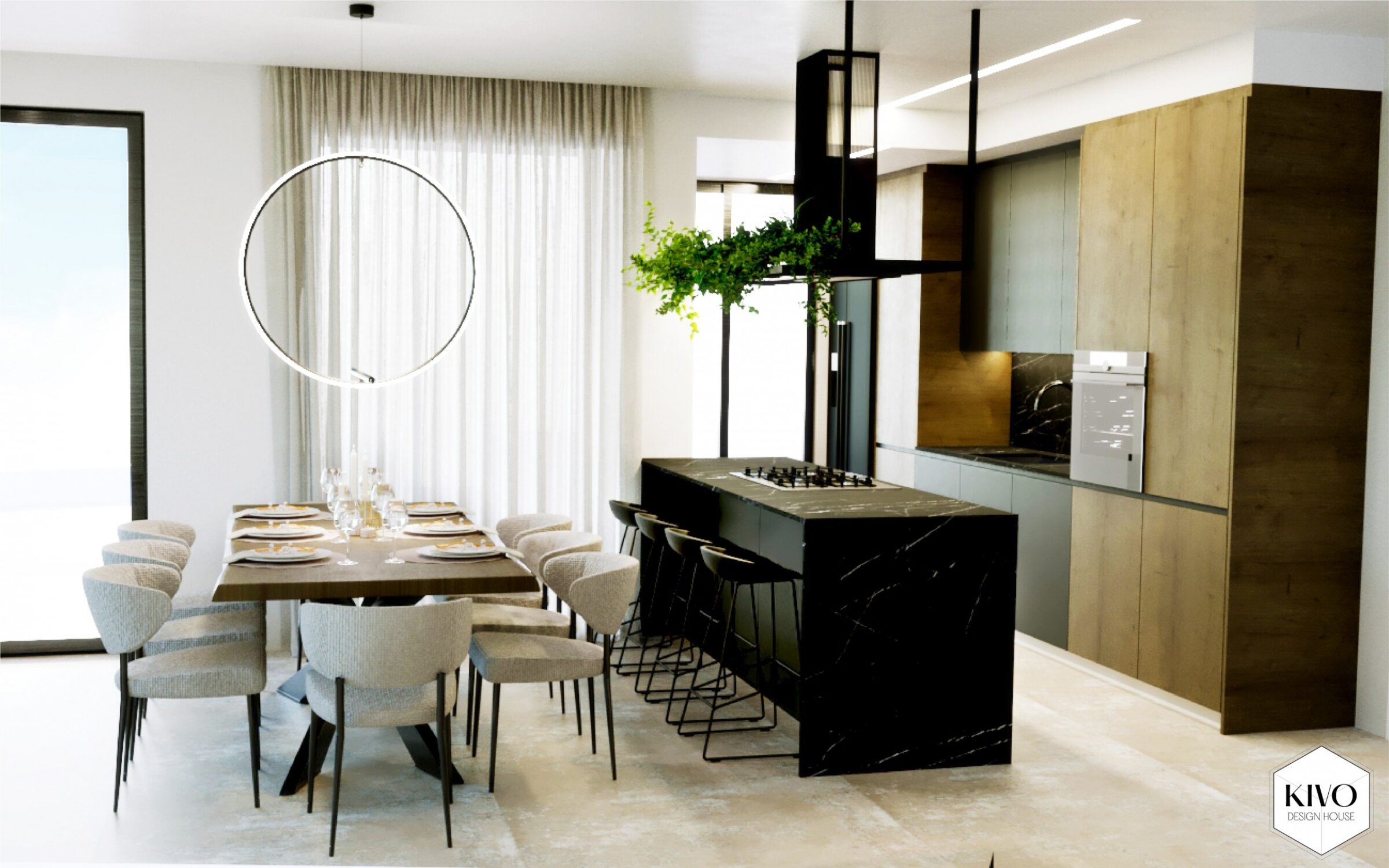Private Apartment Nicosia, Residential interior design by Kivo Design House (4)