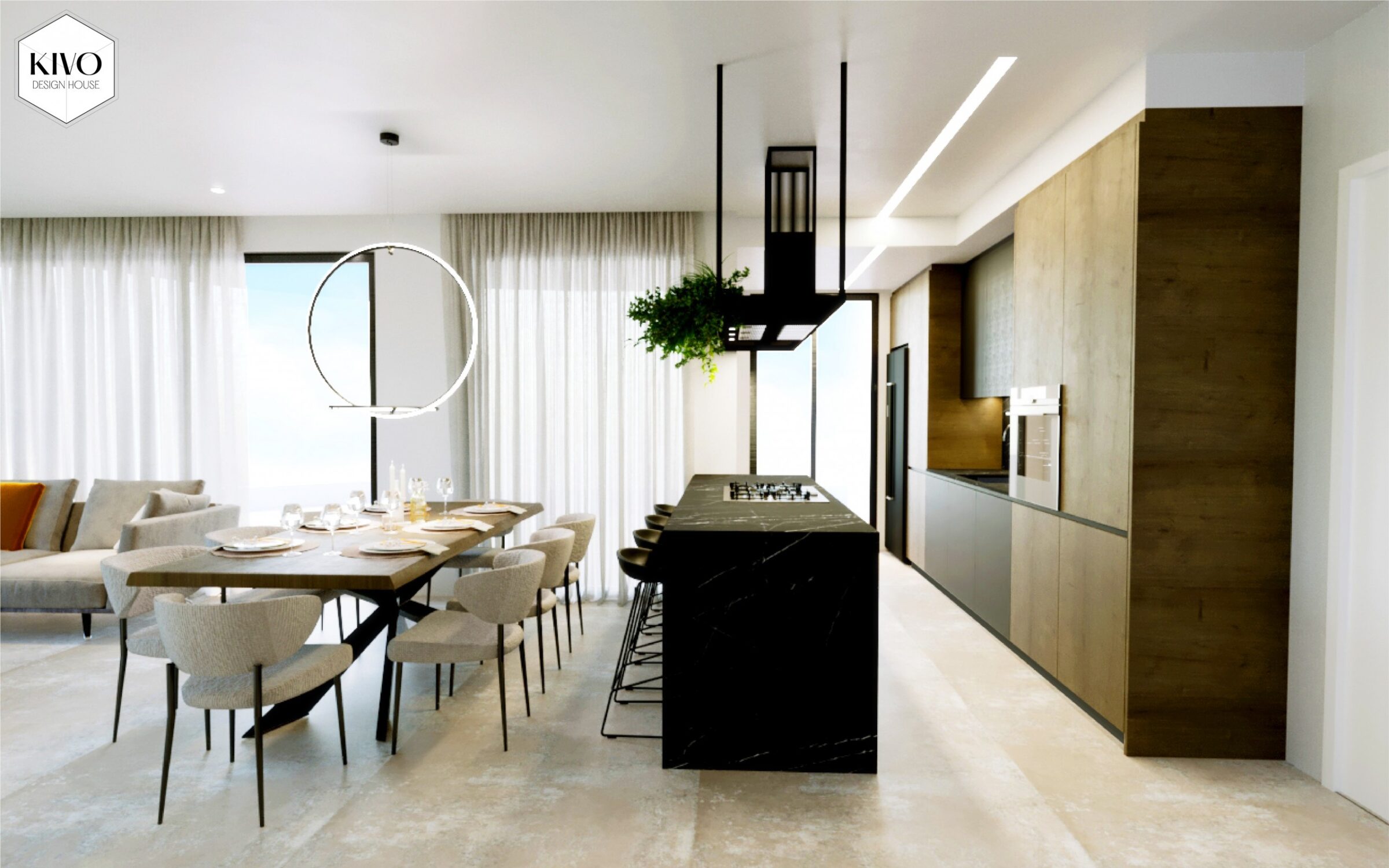 Private Apartment Nicosia, Residential interior design by Kivo Design House (6)