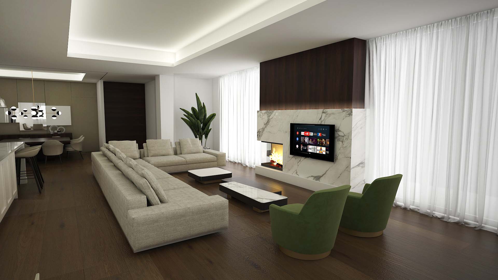 Private Residence Strovolos, Residential interior design by Kivo Design House (1)