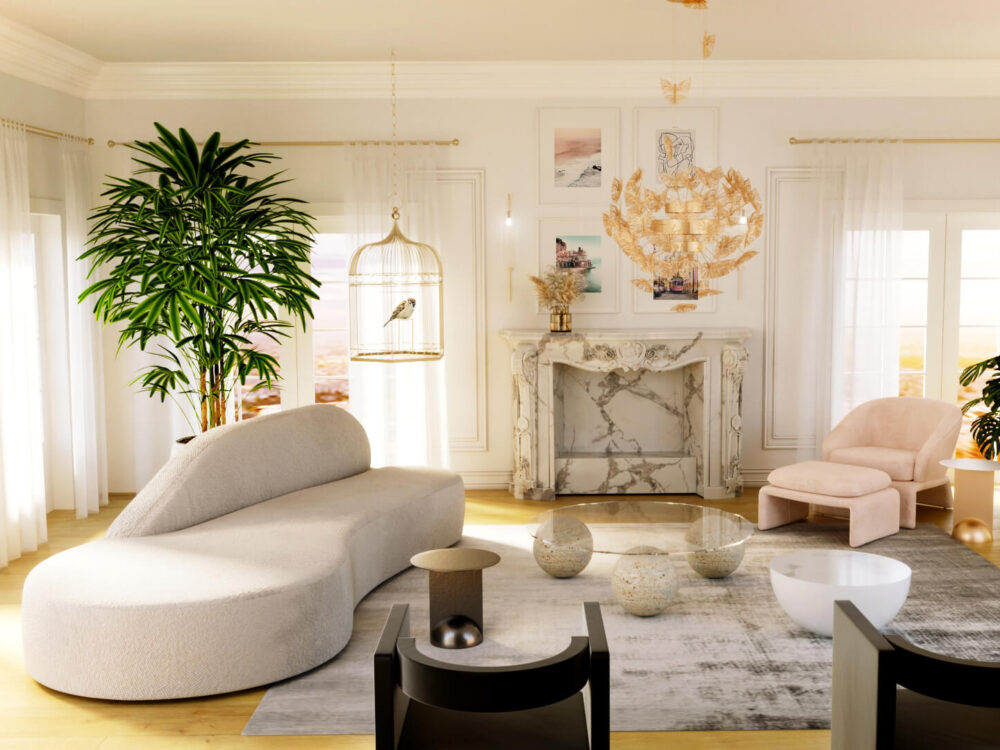 French Private Residence, Residential interior design by Kivo Design House (1)