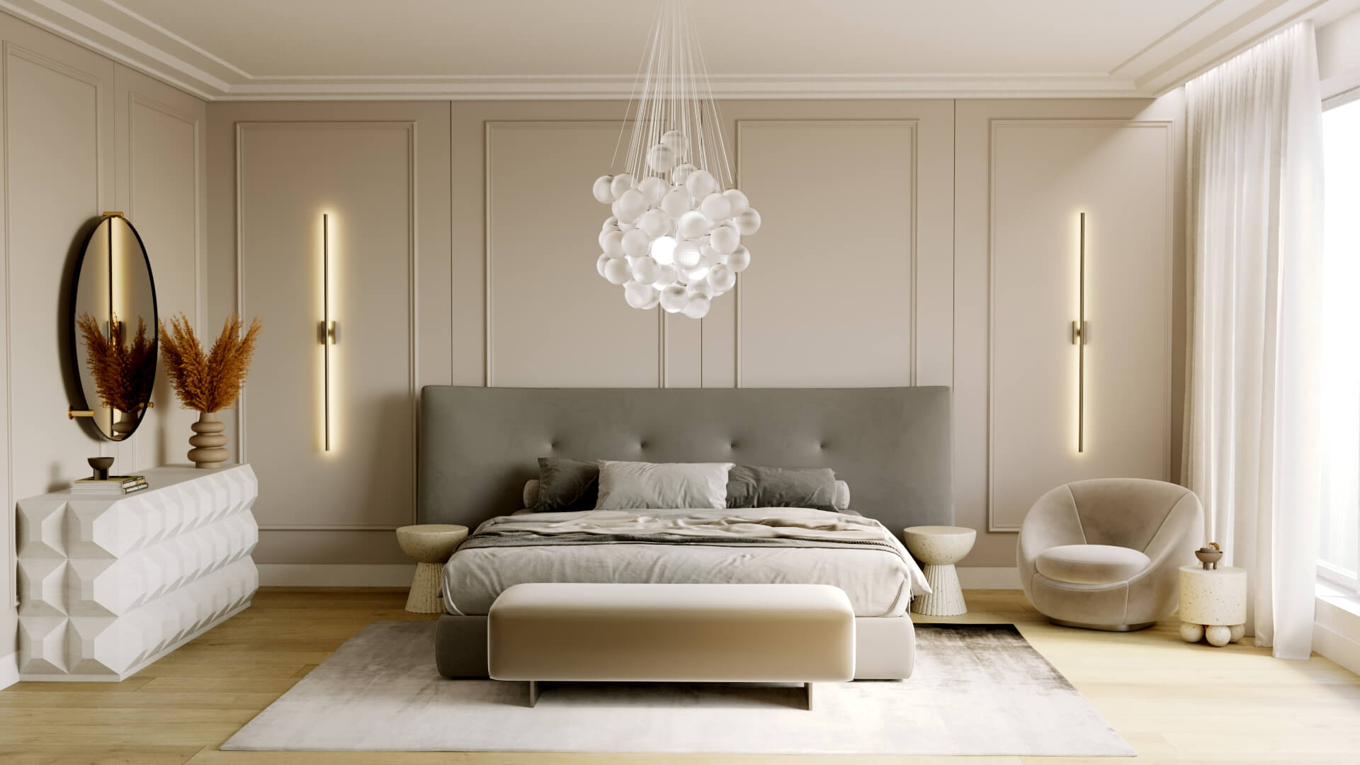 French Private Residence, Residential interior design by Kivo Design House (2)