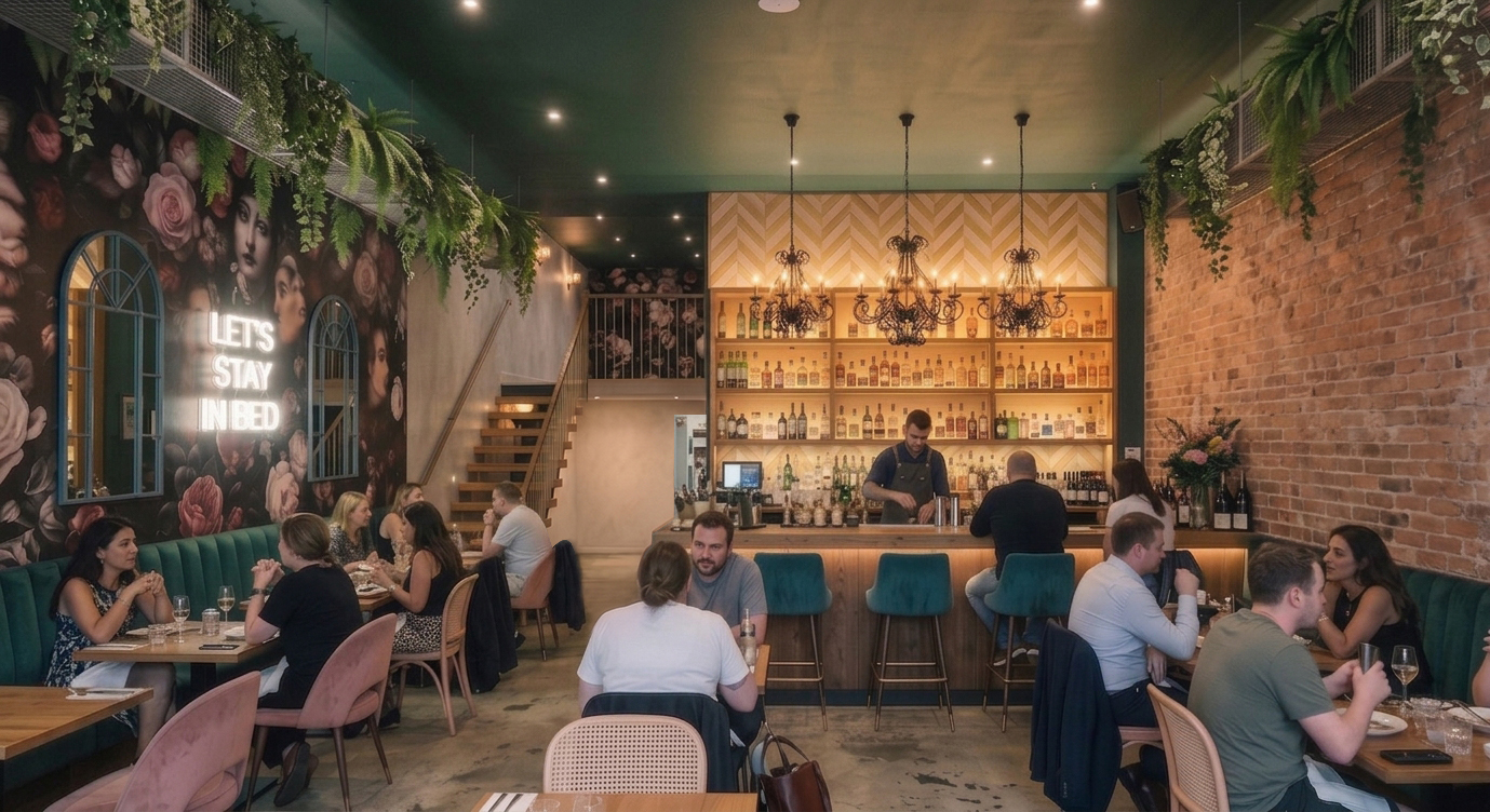 Ginery Bar Makarios Avenue, Hospitality interior design by Kivo Design House