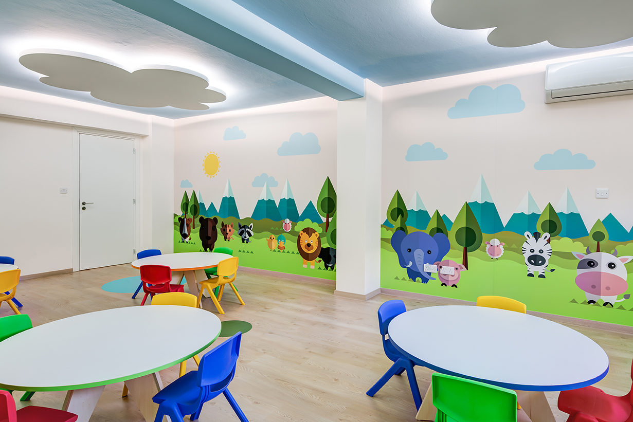 Kindergarten and Tuition Center Sygxroni Mathisi, Educational interior design by Kivo Design House (16)