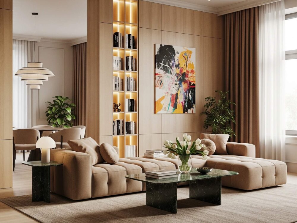 Private Residence Lakatamia I, Residential interior design by Kivo Design House (1)