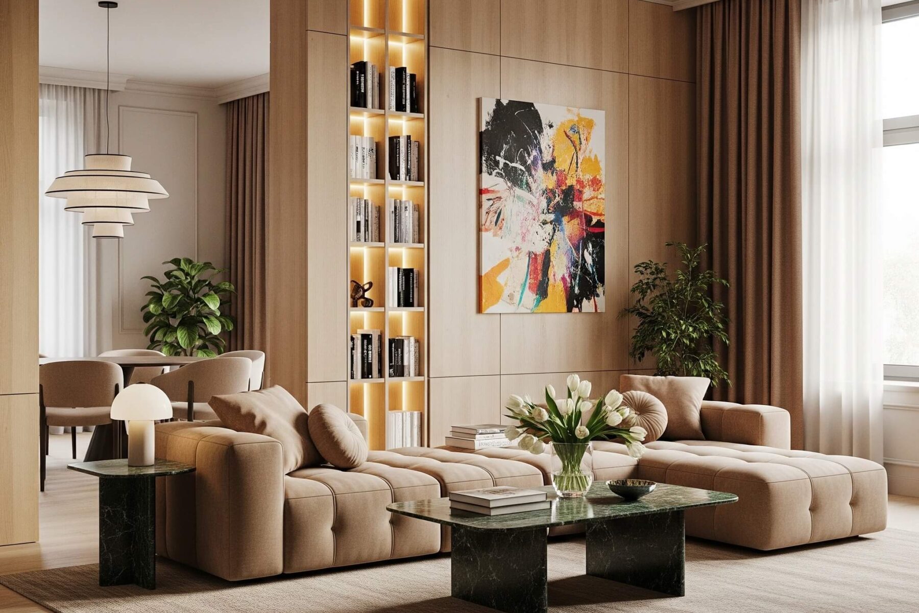 Private Residence Lakatamia I, Residential interior design by Kivo Design House (1)