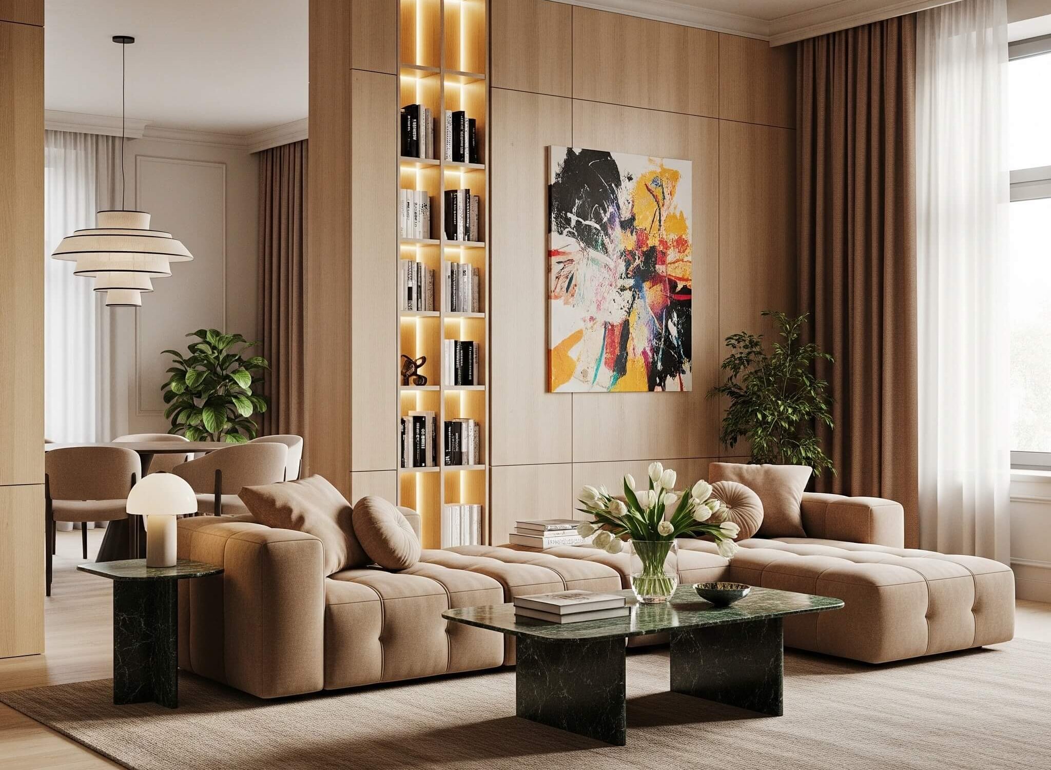 Private Residence Lakatamia I, Residential interior design by Kivo Design House (1)