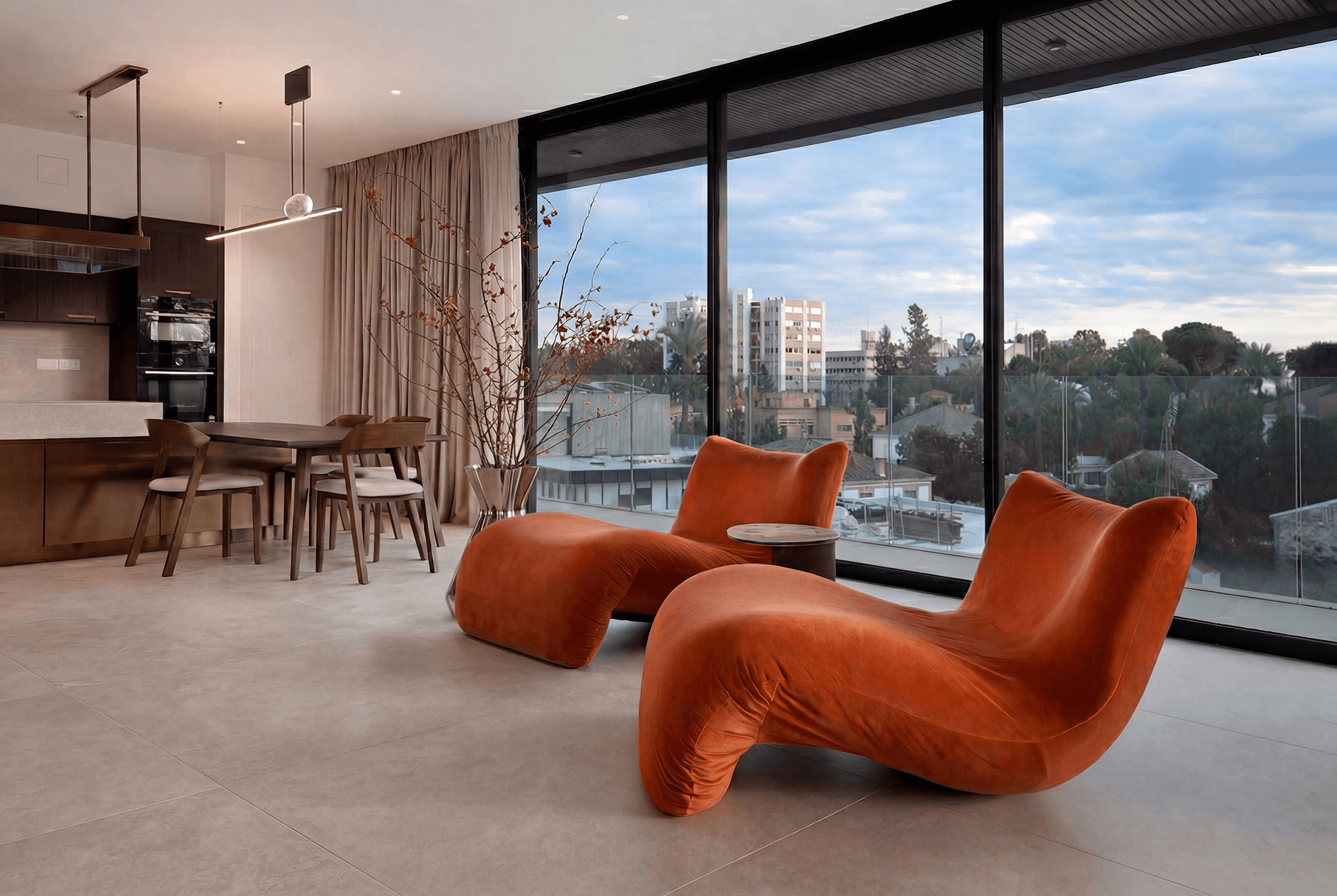 Gladstonos Penthouse, Residential interior design by Kivo Design House (3)