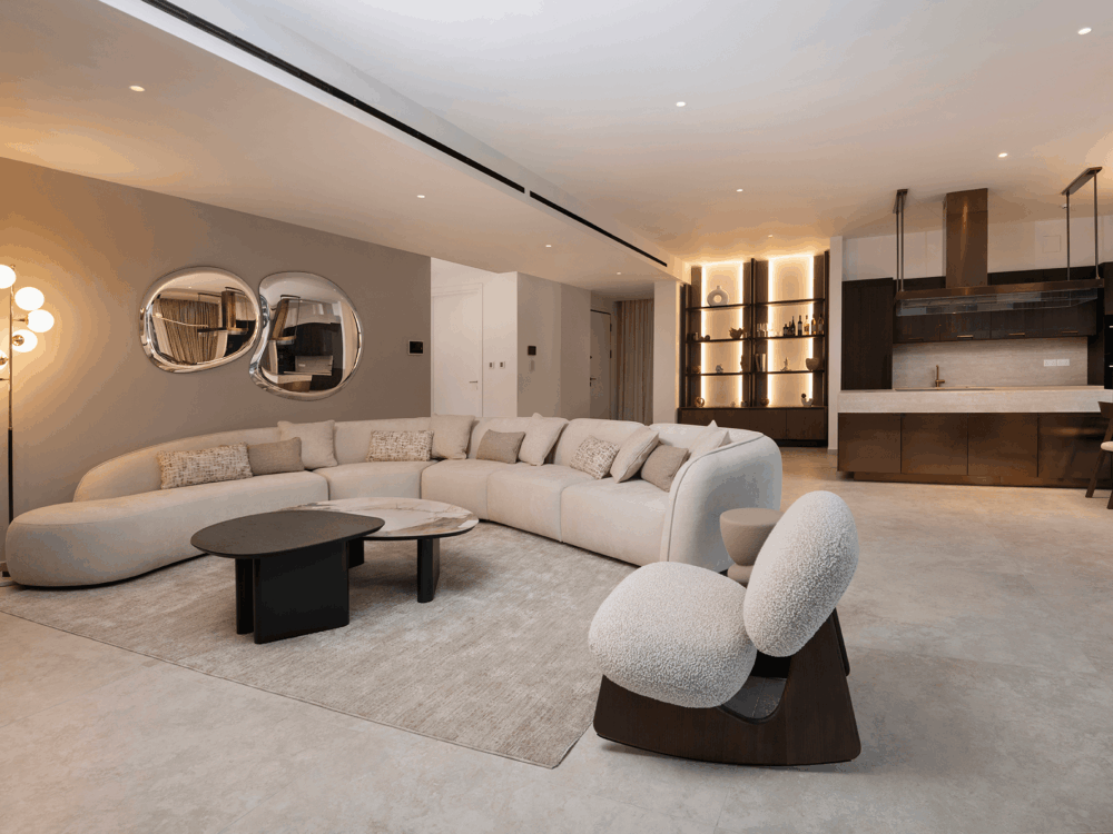 Gladstonos Penthouse, Residential interior design by Kivo Design House (1)