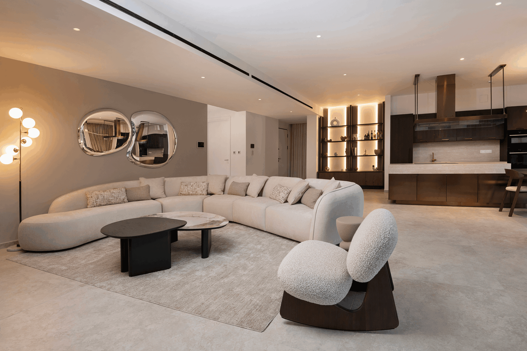 Gladstonos Penthouse, Residential interior design by Kivo Design House (1)