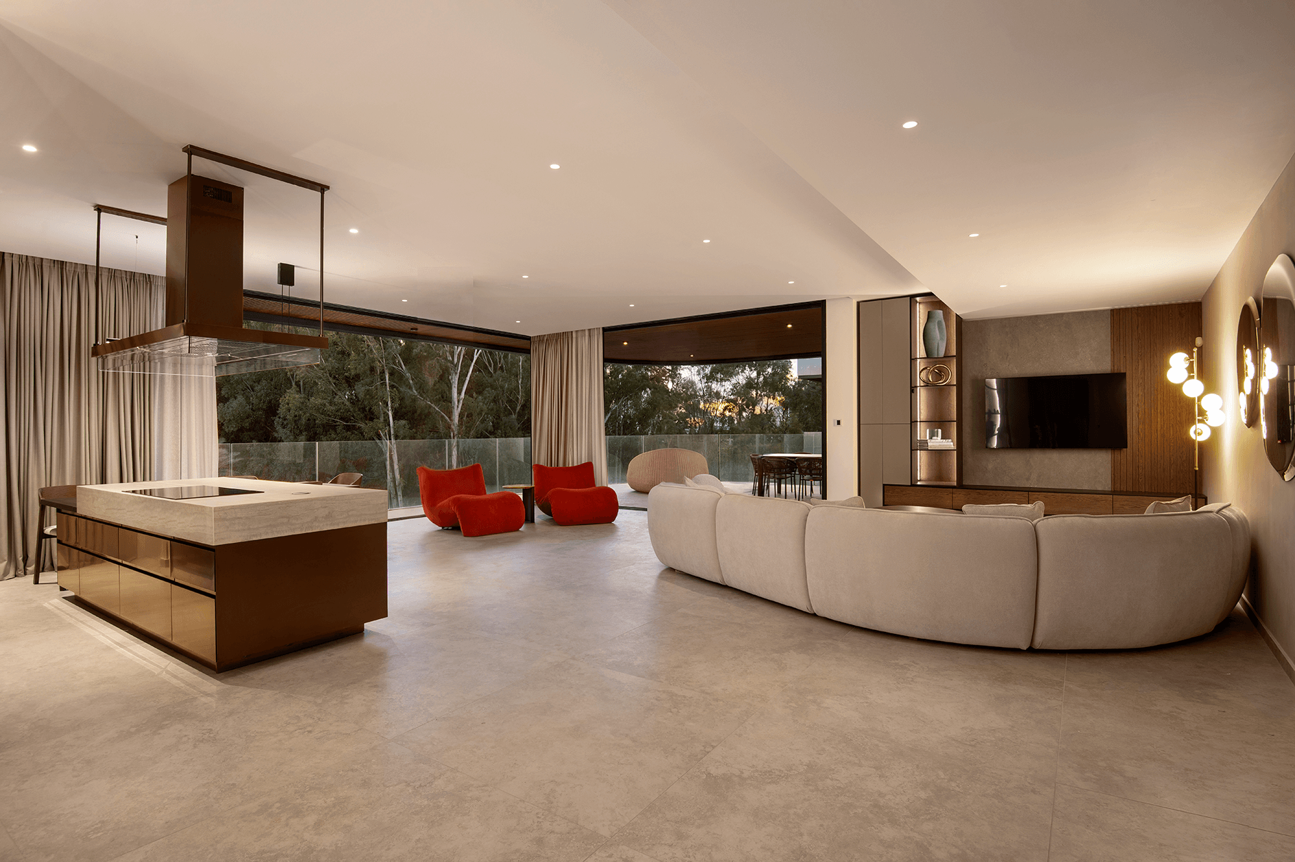 Gladstonos Penthouse, Residential interior design by Kivo Design House (6)