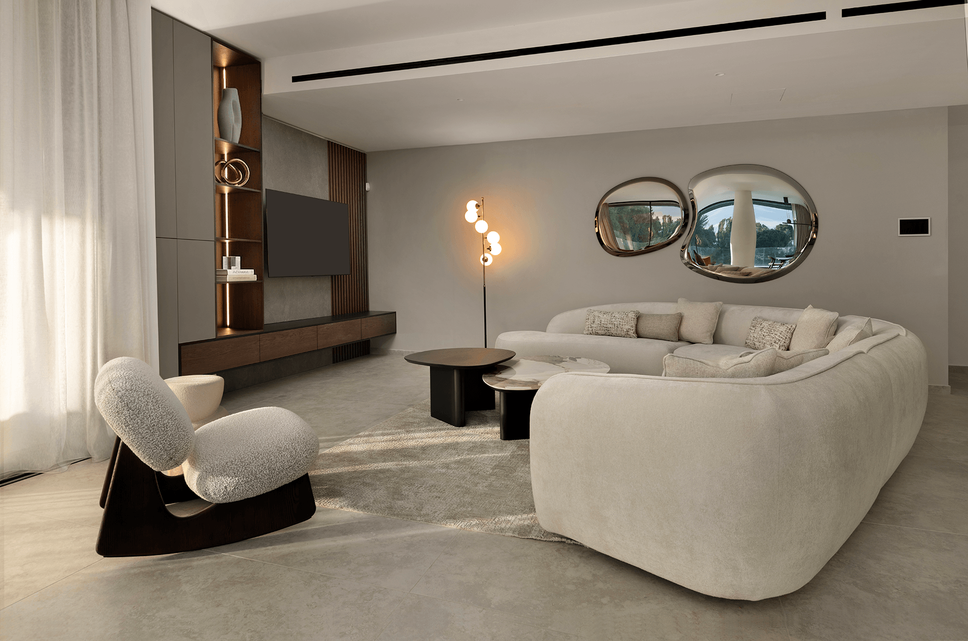 Gladstonos Penthouse, Residential interior design by Kivo Design House (2)