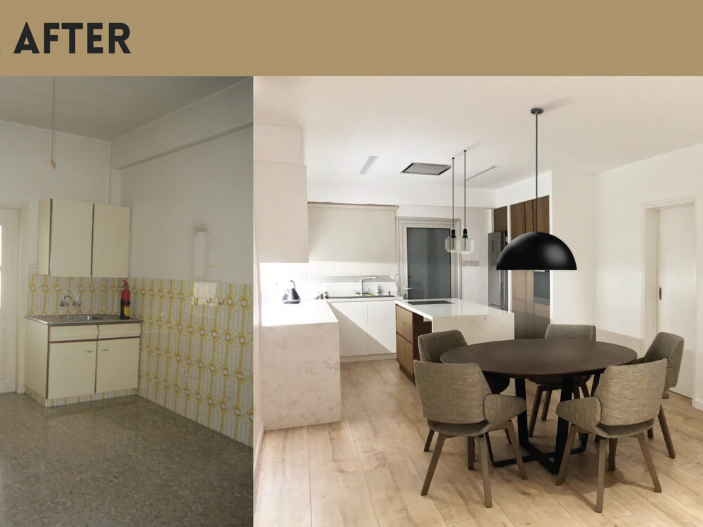 Apartment Renovation Aglantzia, Residential interior design by Kivo Design House (1)