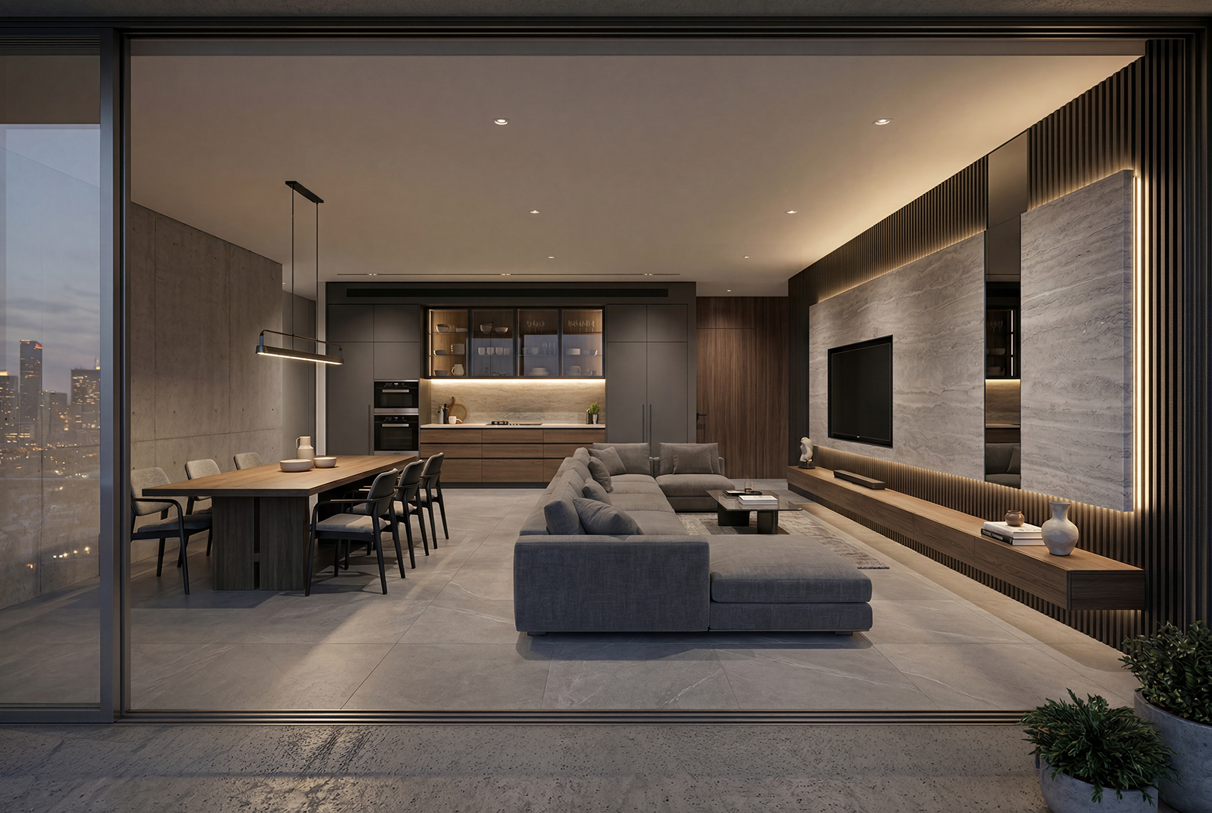 Pege Building Interior for Hadjiloucas Construction, Kivo Design House